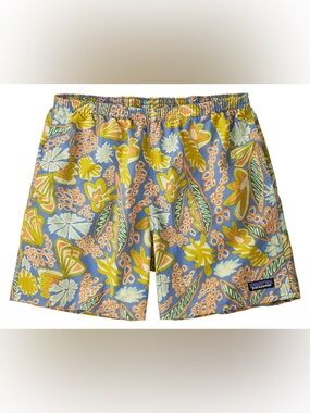 NEW Patagonia Men's 5” Baggies Shorts Bottoms Logo Size S
